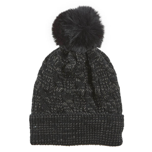 Verde Γυναικείος Σκούφος 12-0302 Μαύρο