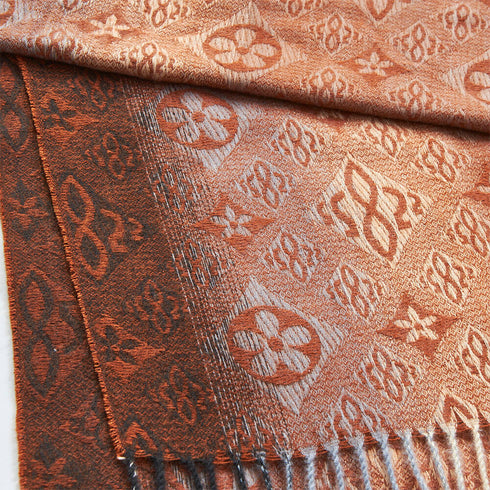 Verde Γυναικείο Κασκόλ 06-0930 Κάμελ