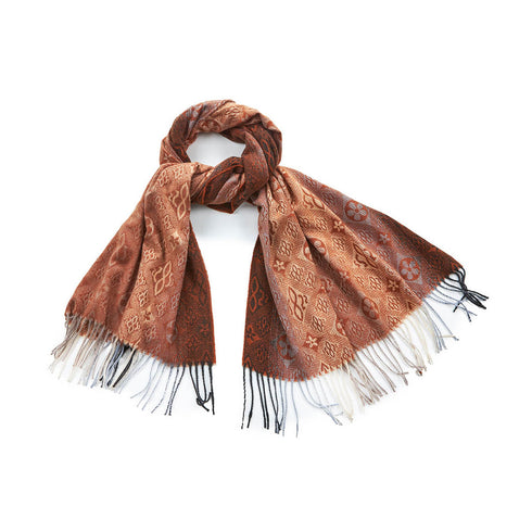 Verde Γυναικείο Κασκόλ 06-0930 Κάμελ