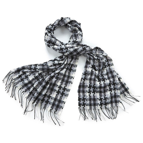 Verde Γυναικείο Κασκόλ 06-0931 Μαύρο