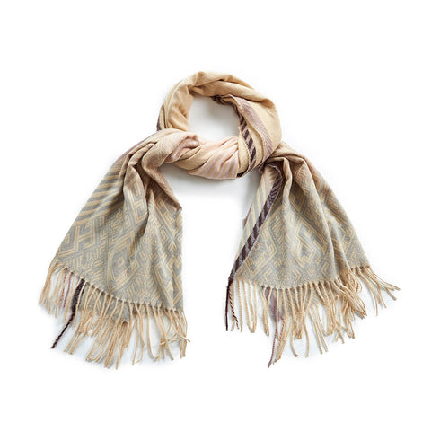 Verde Γυναικείο Κασκόλ 06-0937 Λιλά