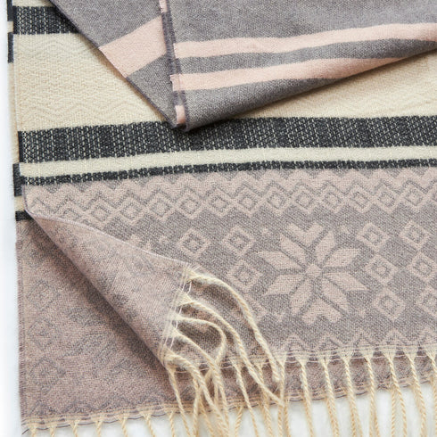 Verde Γυναικείο Κασκόλ 06-0982 Μωβ