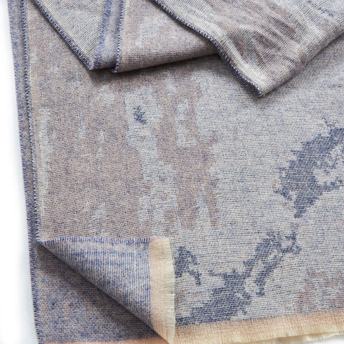 Verde Γυναικείο Κασκόλ 06-0983 Μωβ