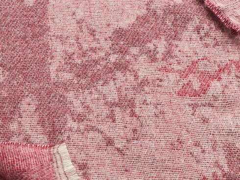 Verde Γυναικείο Κασκόλ 06-0983 Μπορντώ