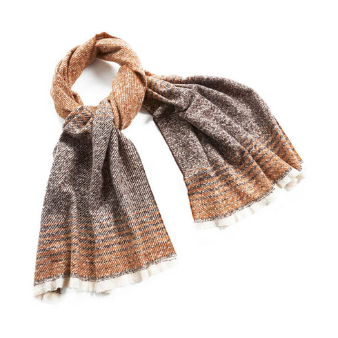 Verde Γυναικείο Κασκόλ 06-0985 Κάμελ