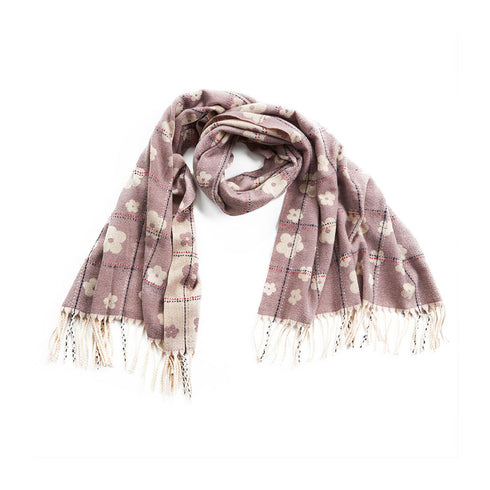 Verde Γυναικείο Κασκόλ 06-0991 Λιλά