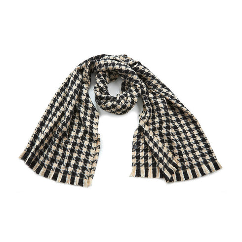 Verde Γυναικείο Κασκόλ 06-0995 Μαύρο