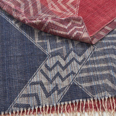 Verde Γυναικείο Κασκόλ 06-1044 Μπορντώ