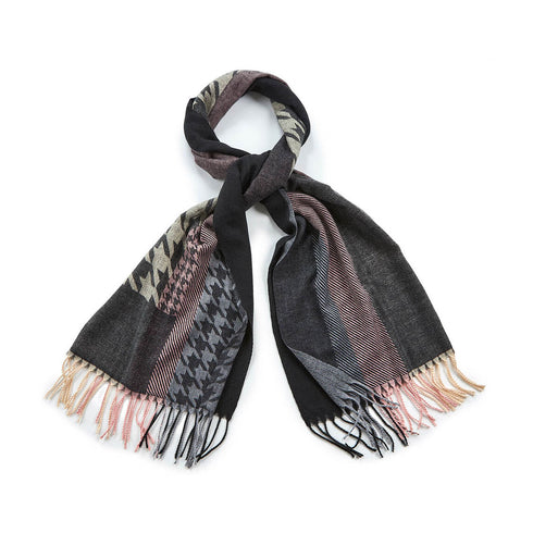 Verde Γυναικείο Κασκόλ 06-1047 Μαύρο