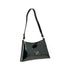 Verde Γυναικεία Λουστρίνι Τσάντα Ώμου 16-7603 Μαύρο