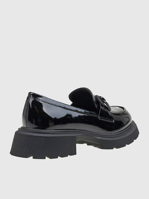 Verde Γυναικεία Μοκασίνια 28-4130 Μαύρο