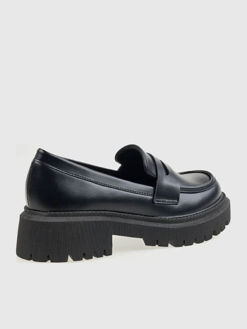 Verde Γυναικεία Μοκασίνια 28-4147 Μαύρο