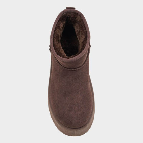 Verde Γυναικεία Μποτάκια 28-4117 Καφέ