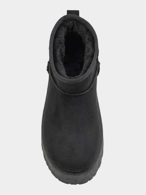 Verde Γυναικεία Μποτάκια 28-4117 Μαύρο