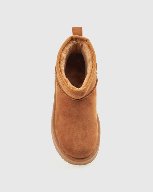 Verde Γυναικεία Μποτάκια 28-4123 Κάμελ