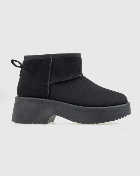 Verde Γυναικεία Μποτάκια 28-4123 Μαύρο