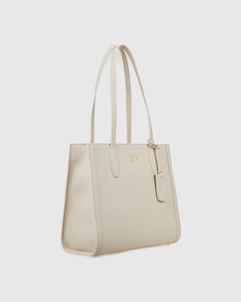 Verde Γυναικεία Τσάντα Ώμου  16-8015 Εκρού