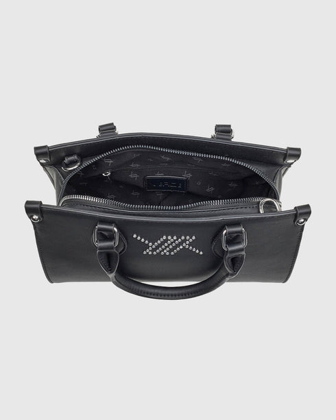 VERDE Γυναικεία Τσάντα Χειρός 16-7834 Μαύρο