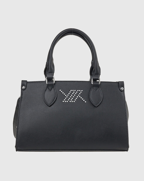 VERDE Γυναικεία Τσάντα Χειρός 16-7834 Μαύρο