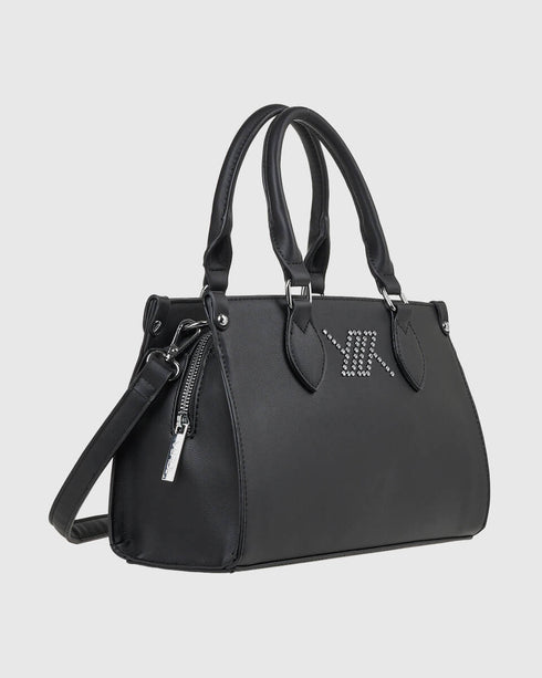 VERDE Γυναικεία Τσάντα Χειρός 16-7834 Μαύρο