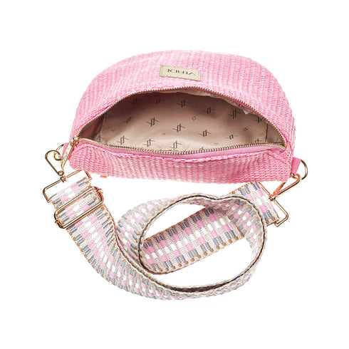 Verde Γυναικεία Τσάντα Μέσης 16-7458 Ροζ