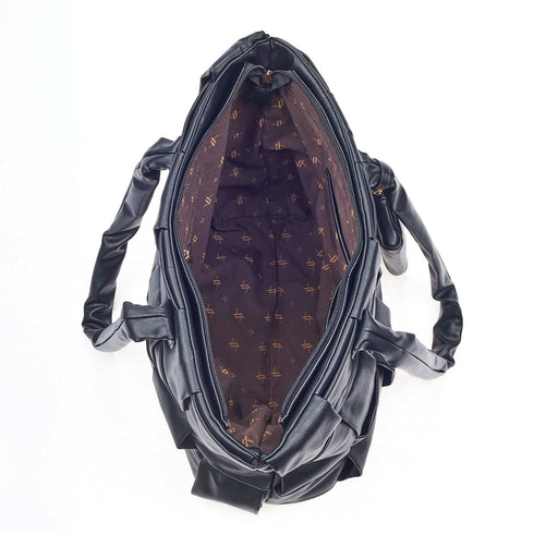 Verde Γυναικεία Τσάντα Ώμου 16-6743 Μαύρο