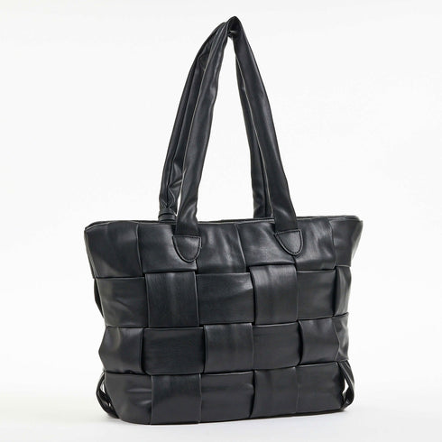 Verde Γυναικεία Τσάντα Ώμου 16-6743 Μαύρο