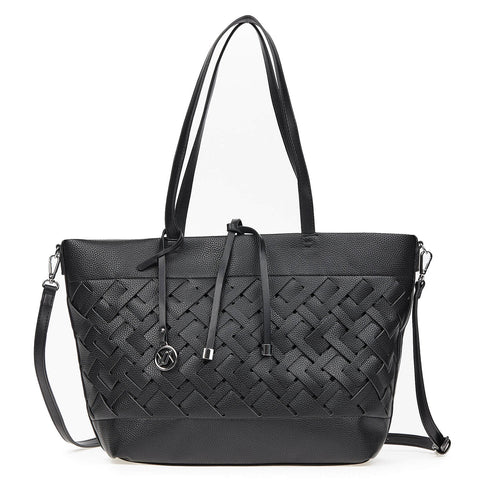 Verde Γυναικεία Τσάντα Ώμου 16-6761 Μαύρο