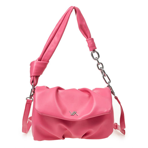 Verde Γυναικεία Τσάντα Ώμου 16-6774 Φούξια