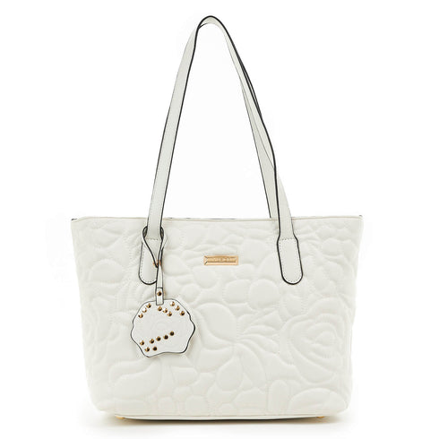 Verde Γυναικεία Τσάντα Ώμου 16-6883 Λευκό