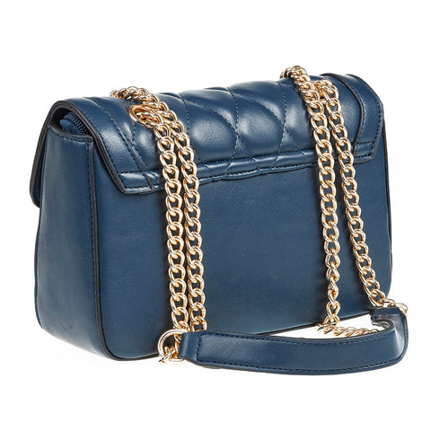 Verde Γυναικεία Τσάντα Ώμου 16-6969 Μπλε