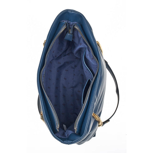 Verde Γυναικεία Τσάντα Ώμου 16-6996 Μπλε