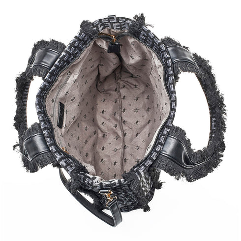 Verde Γυναικεία Τσάντα Ώμου 16-7014 Μαύρο