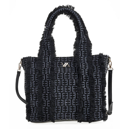 Verde Γυναικεία Τσάντα Ώμου 16-7014 Μαύρο