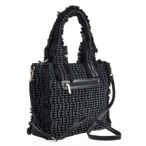 Verde Γυναικεία Τσάντα Ώμου 16-7014 Μαύρο