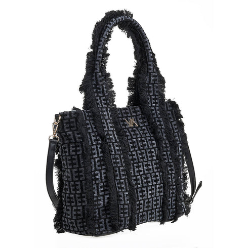 Verde Γυναικεία Τσάντα Ώμου 16-7014 Μαύρο