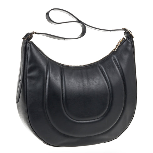 Verde Γυναικεία Τσάντα Ώμου 16-7139 Μαύρο