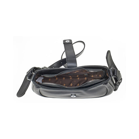 Verde Γυναικεία Τσάντα Ώμου 16-7180 Μαύρο