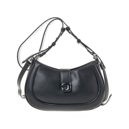 Verde Γυναικεία Τσάντα Ώμου 16-7180 Μαύρο