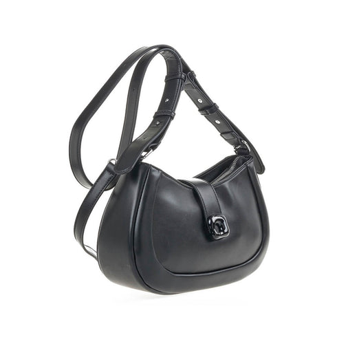 Verde Γυναικεία Τσάντα Ώμου 16-7180 Μαύρο