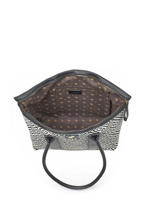 Verde Γυναικεία Τσάντα Ώμου 16-7199 Μαύρο