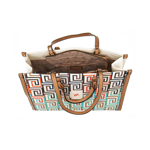 Verde Γυναικεία Τσάντα Ώμου 16-7230 Πολύχρωμο