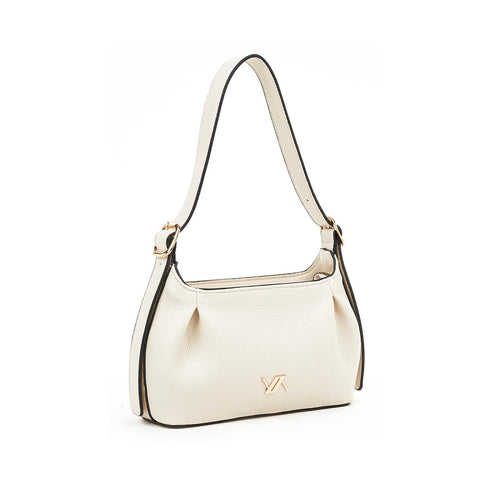 Verde Γυναικεία Τσάντα Ώμου 16-7248 Εκρού