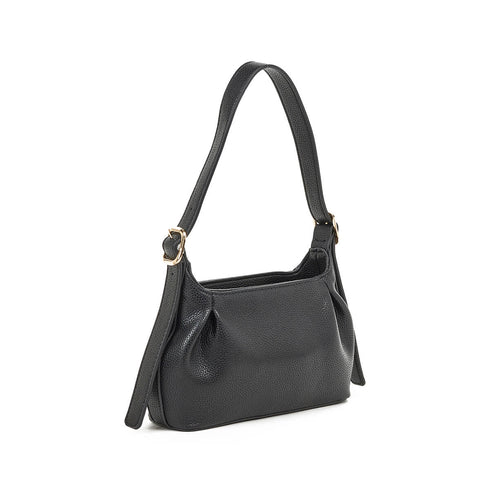 Verde Γυναικεία Τσάντα Ώμου 16-7248 Μαύρο