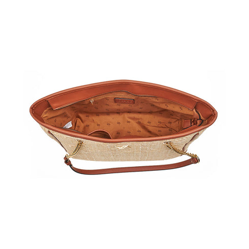 Verde Γυναικεία Τσάντα Ώμου 16-7295 Κάμελ