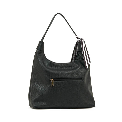 Verde Γυναικεία Τσάντα Ώμου 16-7383 Μαύρο