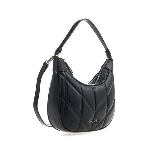 Verde Γυναικεία Τσάντα Ώμου 16-7392 Μαύρο