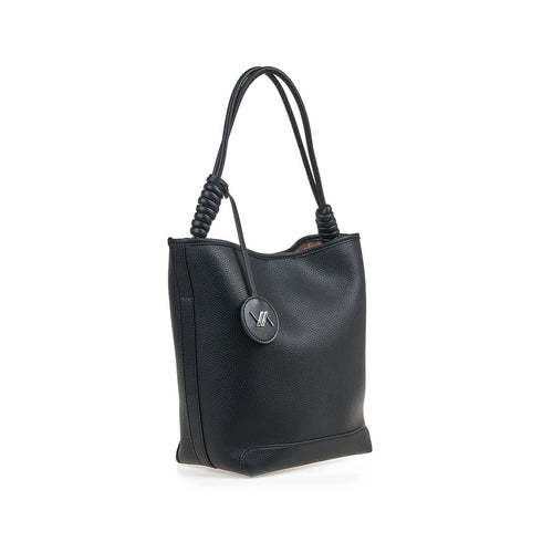 Verde Γυναικεία Τσάντα Ώμου 16-7420 Μαύρο