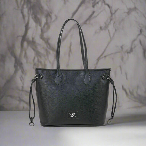 Verde Γυναικεία Τσάντα Ώμου 16-7422 Μαύρο