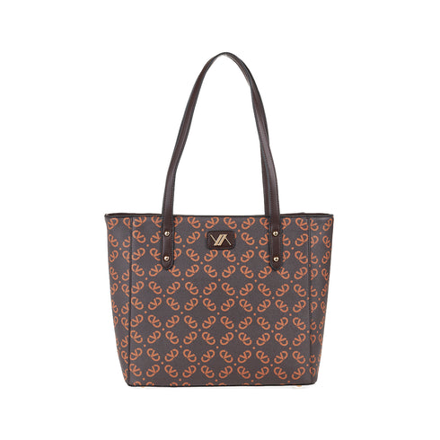 Verde Γυναικεία Τσάντα Ώμου 16-7566 Καφέ